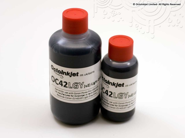 CLI 42LGY Ver 2 Compatible Light Grey Gray Refill Ink for