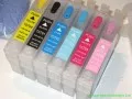 T0801-6 Refillable Cartridge Set [Empty]