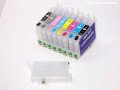 T0591 - T0599 cartridges for Epson R2400. Includes ARC (Auto Reset Chips).