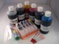 PGI550 + CLI551 Refill Kit Bundle inc' Grey [6 x 125ml]