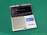 Digitial LED scales 100g max weight, 0.01g sensitivity. Useful for testing cartridge weights